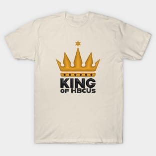 King Of HBCUs_Logo_3D_GOLD T-Shirt